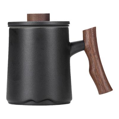 言和堂日式粗陶大容量纯色礼盒装