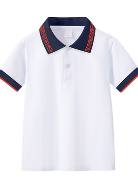 白色polo衫来宾市祥和小学高新校