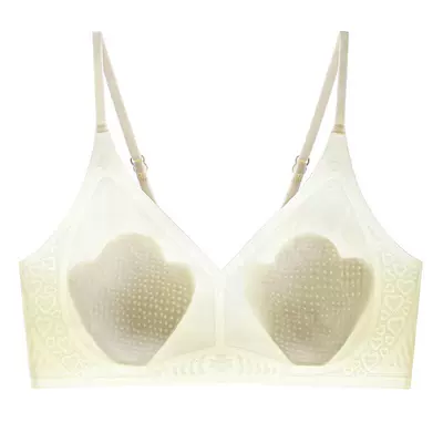 10D冰凉纱内衣女薄款大胸显小胸