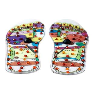 足疗保健鞋垫足疗脚底按摩鞋垫玛瑙石指压板穴位涌泉经络疏通免疫