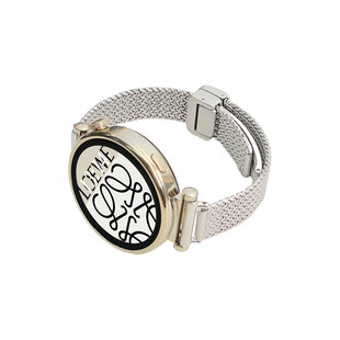 适用华为gt5表带gt6新款智能gt4手表链watch5/4表带女生watchgt3女士表链gt2金属麦穗磁吸高级感女表专用41mm