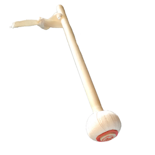 专业六道木锣锤专业戏曲大锣槌锣点锣锤真皮做垫防磨精制锣槌头