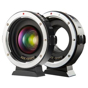 唯卓仕EF-M转接环适用佳能EF单反镜头转接M43卡口松下奥林巴斯GH4 GH5S GF1 GX9 EM10 EM5 BMPCC4K微单相机