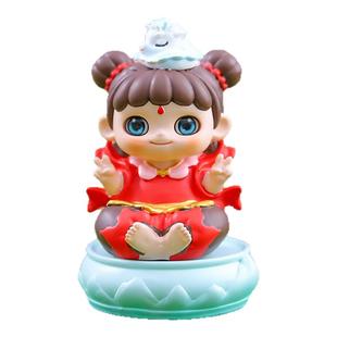 哪吒盲盒2025新款女孩可爱网红爆款盲盒风风火火小哪吒手办送礼物