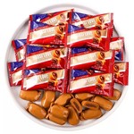 爆浆太妃糖巧克力味夹心圣诞年货袋装解馋休闲小零食喜糖儿童食品