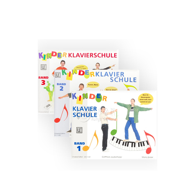 环球儿童钢琴教材 贾芬塔勒 戈特弗里德/泽尔 玛丽亚 全套共三卷Jaufenthaler Gottfried Zeisler Maria UE Children Piano School