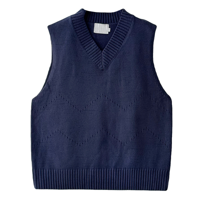 NickTian毛衣马甲打底针织背心