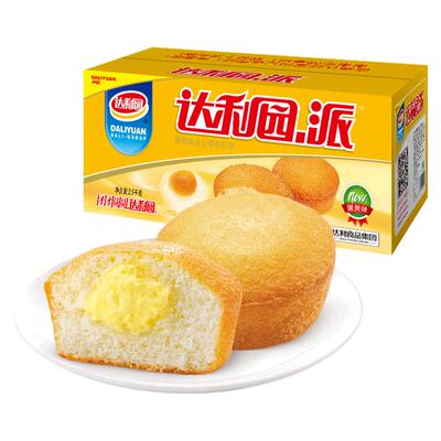 达利园蛋黄派注心派夹心面包蛋糕学生早餐休闲食品零食小吃糕点