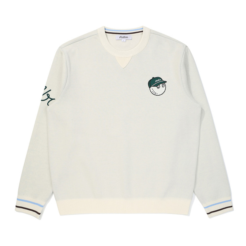 MALBON高尔夫球服男款针织衫25冬