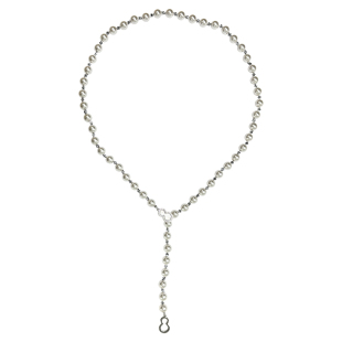 方糖家 新中式轻奢高级感贝母葫芦施家珍珠毛衣链气质长款项链女