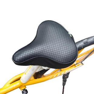 自行车座套防水皮革自行车坐垫套四季通用单车座垫套普通自行车套