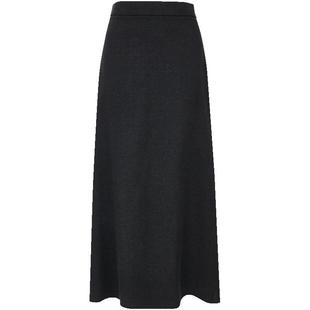 Vero Moda半身裙女2025夏季新款天丝收腰含莱赛尔中长裙325216011