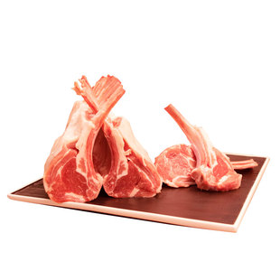 原切法式羊排3.8斤内蒙锡盟羊排12肋排生新鲜羊肉西餐整扇不切5