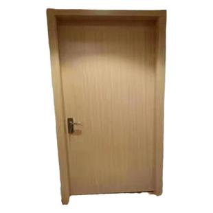 木门室内门实木复合套装免漆门定制简易厨卫卧室书房门原木色出租