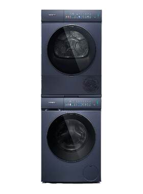 【小幸熨新品】西门子10公斤智能投放滚筒洗衣机热泵平嵌洗烘套装