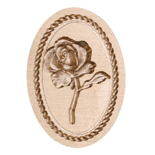 【羽墨文原创】浮雕火漆印章头玫瑰婚礼印章信封口邀请函手账火印