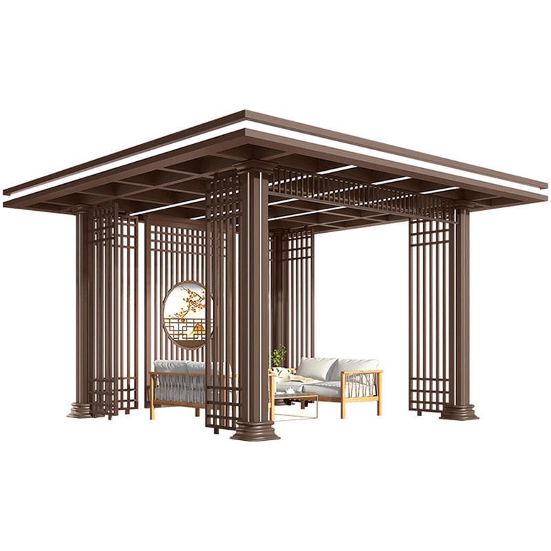 仿古凉亭铝合金茶室古建阳光房