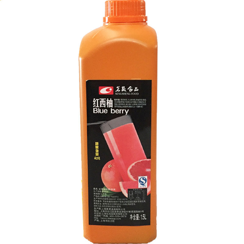 茗晟浓缩果汁1.5L浓浆果汁原料