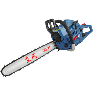 东成电锯汽油锯伐木锯锯树神器油剧小型家用柴木工链条切割锯木