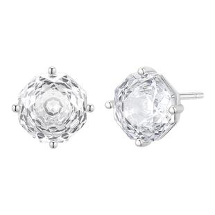 【明星同款】abyb新品玫瑰耳钉925银轻奢耳环锆石耳饰银饰礼物