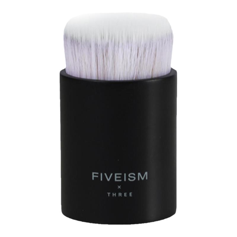 FIVEISM × THREE 搖滾派圓形粉底刷耐用易操作刷子彩妝無痕護(hù)膚