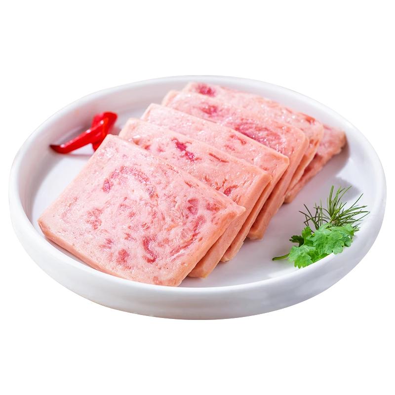 鹭岛儿童午餐肉罐头三明治专用即食火腿独立装午餐肉营养早餐肉片