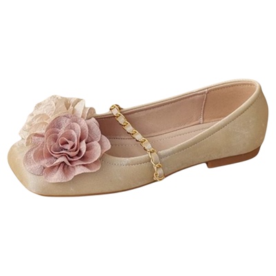 配裙子玛丽珍鞋女仙女晚晚风平底