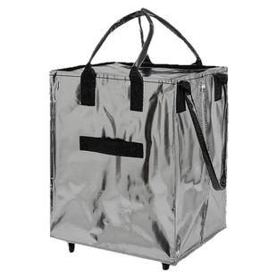 国产hulken浩肯包带轮子收纳包脏衣篮拖轮袋移动便携大容量可折叠