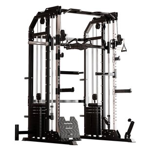 家用飞鸟龙门架多功能健身器材史密斯机深蹲卧推一体综合训练器