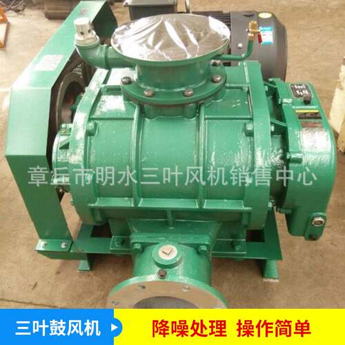 厂家配套高压SWR50型号罗茨鼓风机水处理风机噪音低三叶罗茨风机