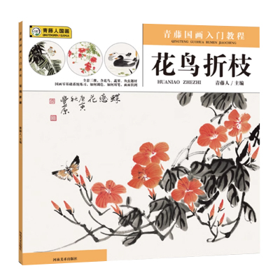 国画入门教程花鸟折枝写意国画