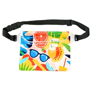 手机防水袋户外潜水漂流游泳可触屏大号容量防水腰包手机套收纳包