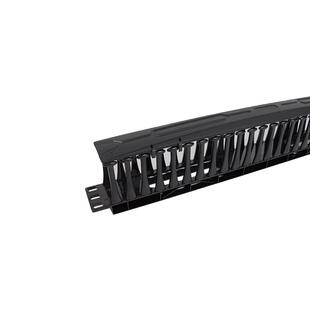 华杰恒讯定制理线架加厚塑料24档48口理线器机架式配线架理线槽网线电话线通用打线刀网络机柜螺丝机房走线槽