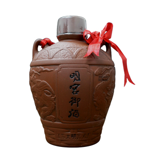 明宫御酒50度浓香型白酒纯粮食五粮酒陈酿坛装老酒坛装酒厂直销