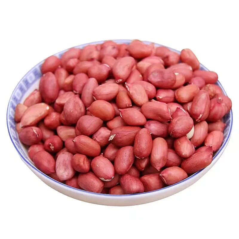 红皮花生米新货无壳红衣花生米批发干花生米生花生米商用散装家用