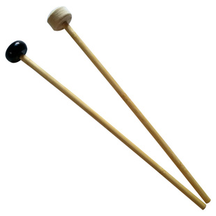 专业乐团云锣槌木质高音小锣棒羊毛毡软头低音锣槌椿木梆子木鱼锤