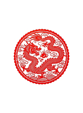 龙纹玻璃贴墙贴背胶防水贴纸中国风室内装饰防晒墙贴好撕可移除贴