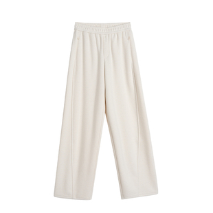 TOFOD 流浪裤 可水洗针织羊毛卫裤 松紧腰弯刀香蕉裤宽松休闲裤