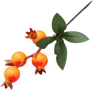 网红仿真水果石榴果 泡沫小石榴年宵花diy插花装饰抱抱桶客厅门挂