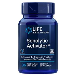 槲皮素茶黄素漆黄素芹菜素36粒Life Extension Senolytic抗衰配方
