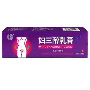 祥医堂妇三醇乳膏15g买2送3