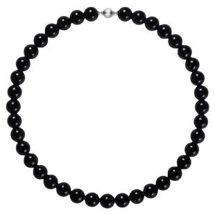 无用之用「鲜活春色」天然黑玛瑙圆珠手链项链原创设计轻奢小众