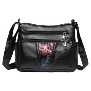 真皮包包女2026新款时尚斜挎包中年女士妈妈包软皮百搭单肩包小包