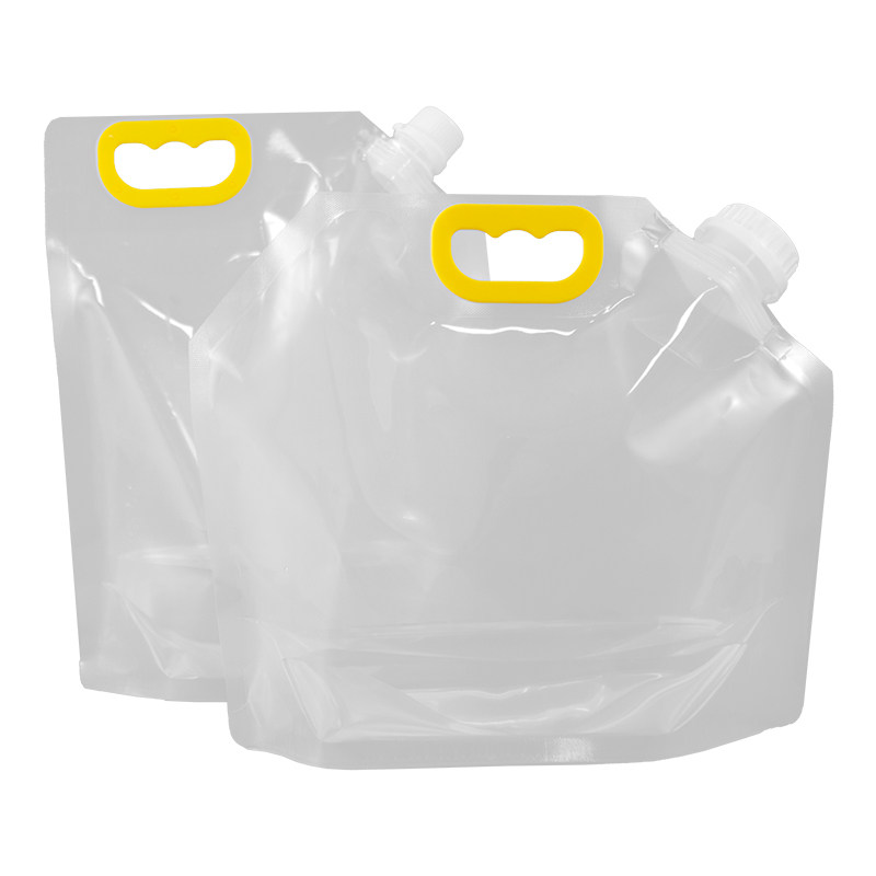 啤酒打包袋手提加厚五谷杂粮收纳食品密封袋子汤汁液体分装吸嘴袋