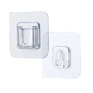 排插固定器子母扣固定贴免打孔卡扣式挂钩双面贴插座粘贴插板墙面