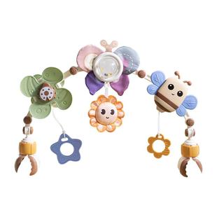 新生婴儿玩具床铃悬挂式0-1岁车载尿布台椅安抚宝宝益智推车挂件6