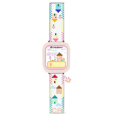 CA.日本进口米珠手工iwatch表带