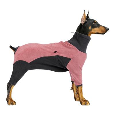 中大型犬狗狗衣服四脚摇粒绒棉衣