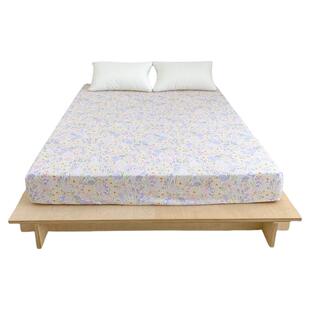 暮春色 小众原创田园风碎花床单床笠60s长绒棉四季款1.5/1.8m单人