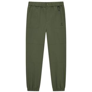 KELME卡尔美户外软壳裤梭织运动裤男春秋防水攀山徒步加绒登山裤